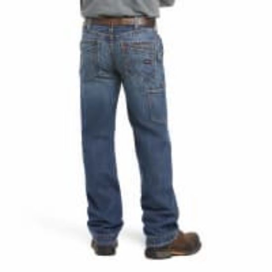 Picture of MENS FR M4 LOW RISE WORKHORSE BOOT CUT JEAN IN FLINT