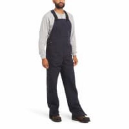Picture of MENS FR CANVAS UNLINED BIB NAVY