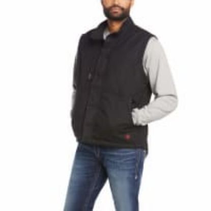 Picture of MENS FR WORKHORSE INSULATED VEST BLACK