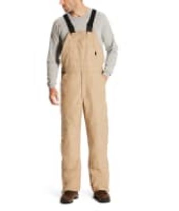 Picture of MENS FR INSULATED BIB OVERALL KHAKI